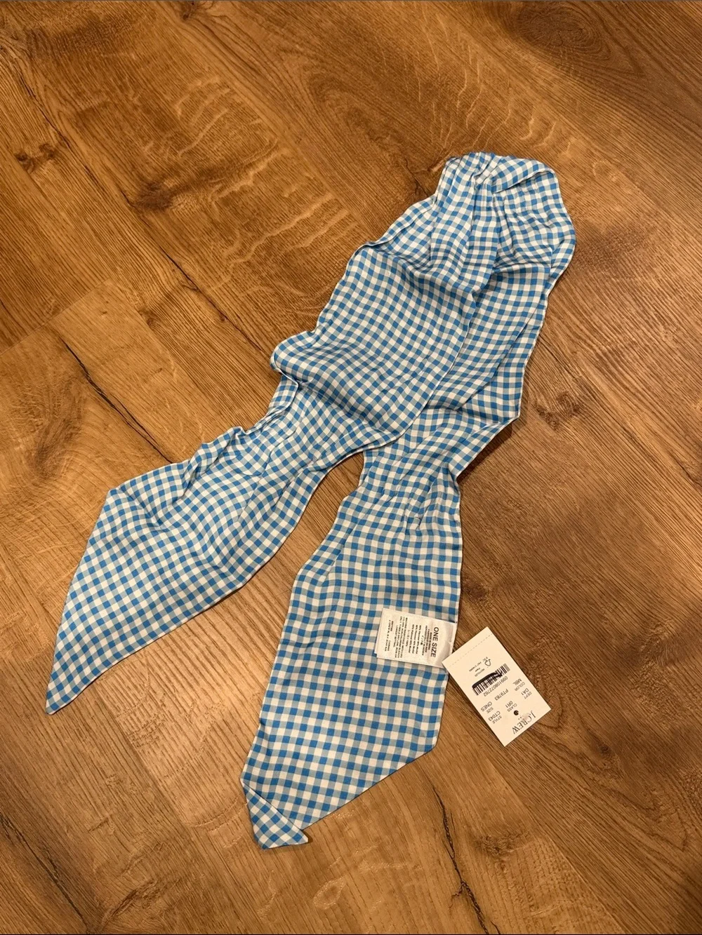 J Crew Factory Silky skinny wrap scarf